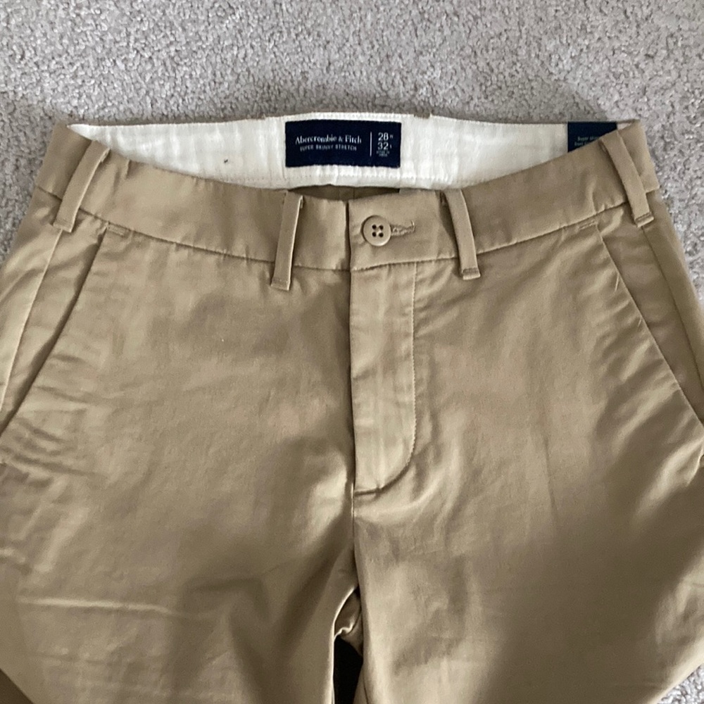 MENS Kaki Pants Abercrombie